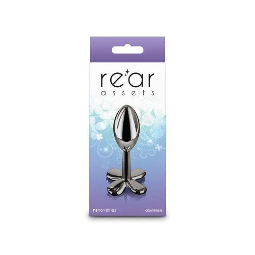 Rear Assets Clover Aluminum Anal Plug by Ns Novelties - Image 3