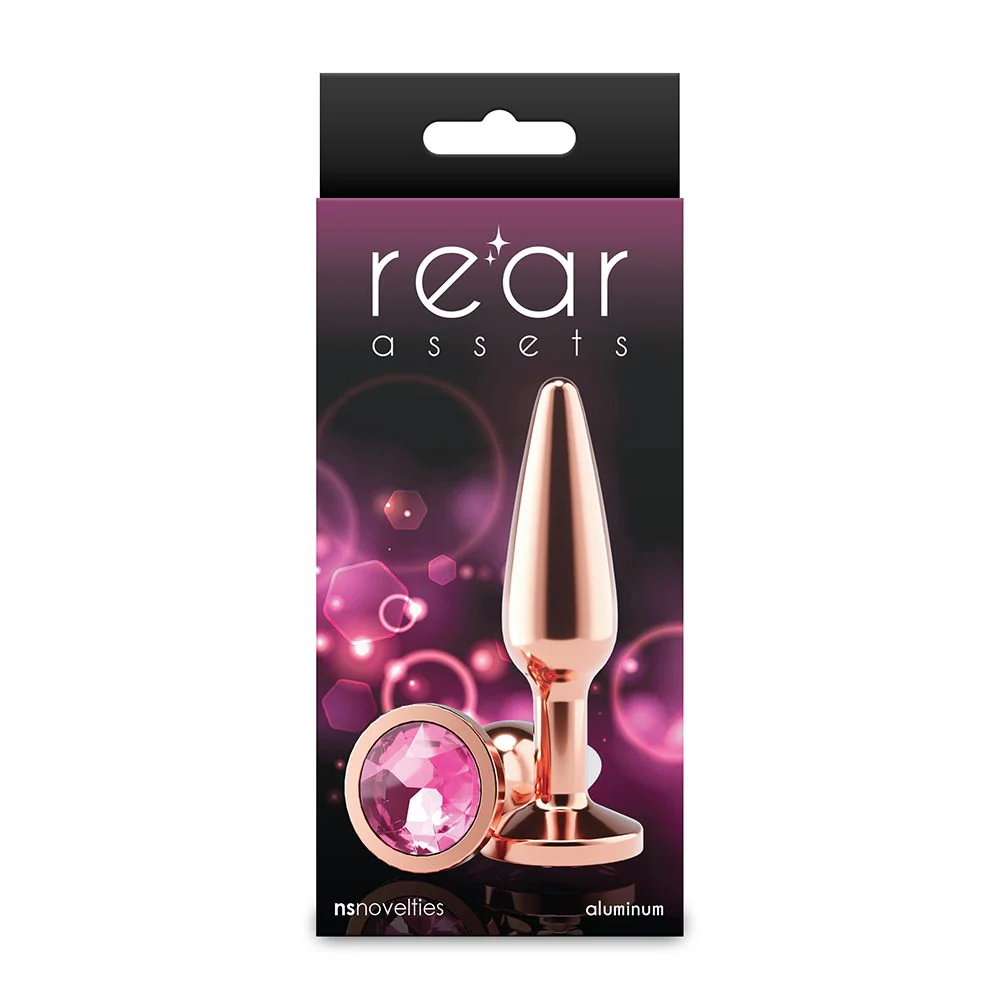 Rear Assets Tapered Medium Anal Plug Circle by NS Novelties