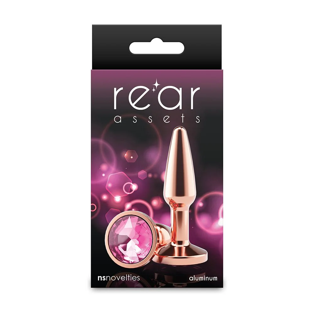 Rear Assets Tapered Small Anal Plug Circle by NS Novelties - Image 2
