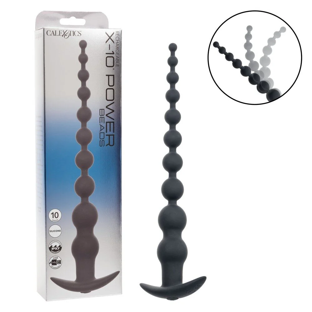 Rechargeable X10 Power Beads by Cal Exotics