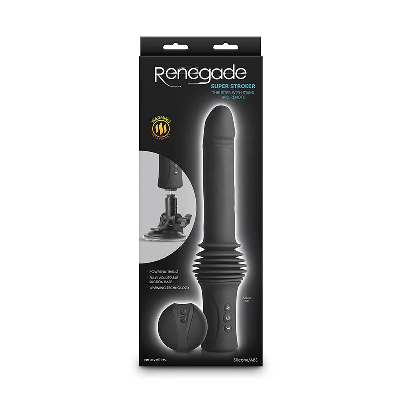 Renegade Super Stroker Thrusting Vibrator by Ns Novelties