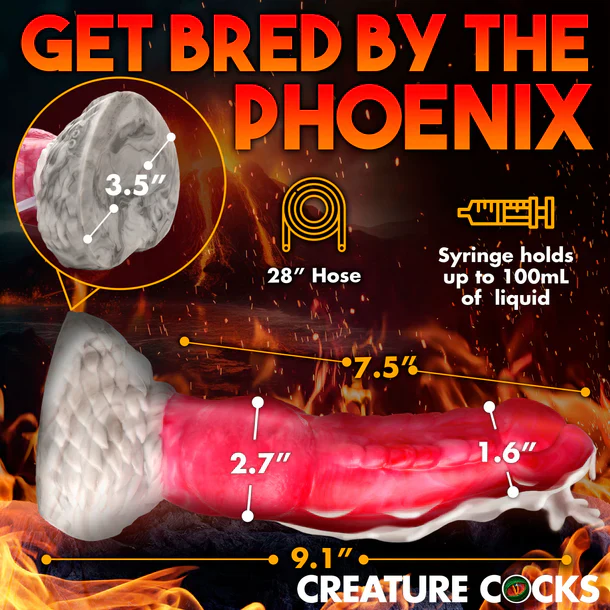 Resurrector Phoenix Creature Cocks Dildo by XR - Image 3