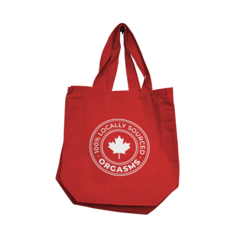 Reusable Bag "100% Locally Sourced Orgasms" by Nobu
