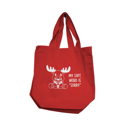 Reusable Bag "My Safe Word Is Sorry" by Nobu