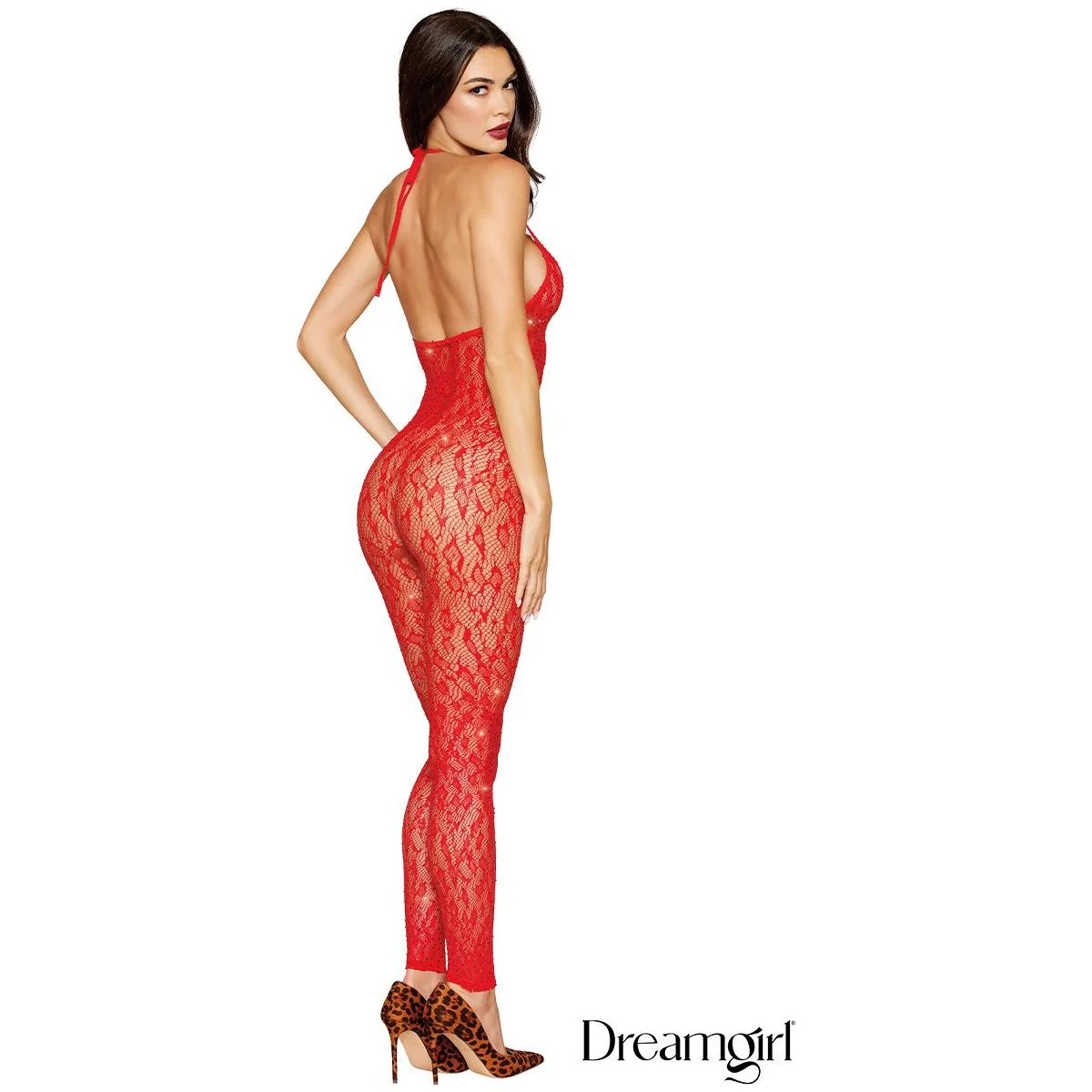 Rhinestone Bodystocking by Dreamgirl - Image 2