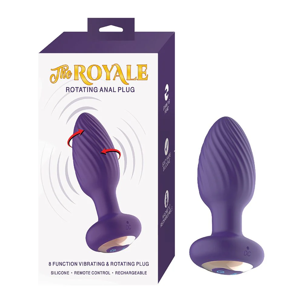 Royale Rotating Anal Plug by Nasstoys