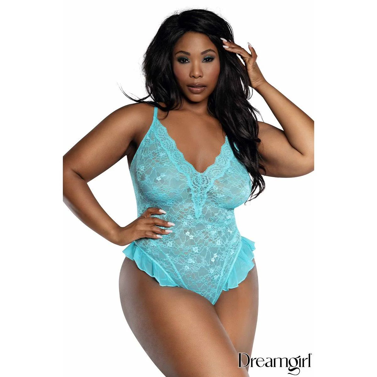 Ruffle Teddy by Dreamgirl - Image 3