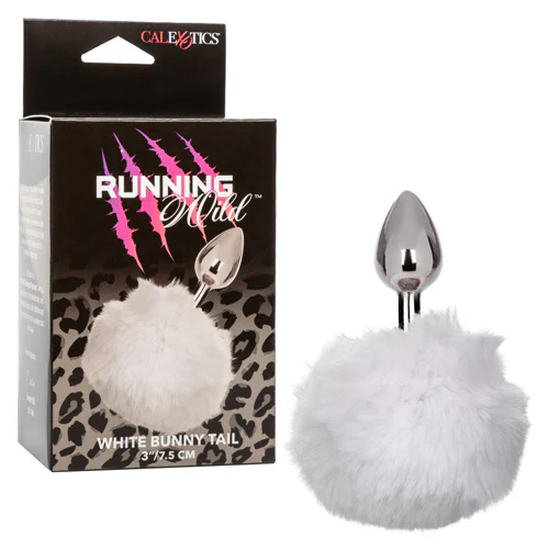 Running Wild Bunny Tail Butt Plug by Cal Exotics - Image 2