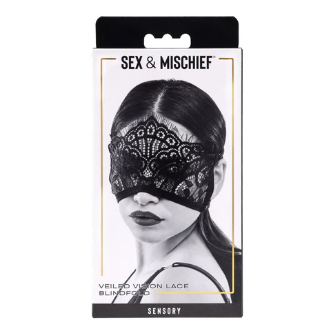 Sex & Mischief Veiled Vision Blindfold by Sportsheets