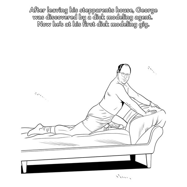 Sexfeld Adult Coloring Book by Wood Rocket - Image 5