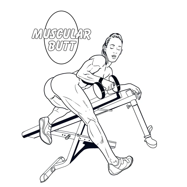 Sexy Butts Coloring Book by Wood Rocket - Image 3
