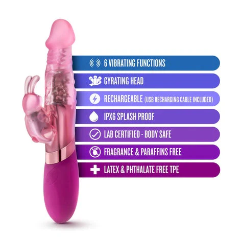 Sexy Things Mini Rabbit Vibrator by Blush Novelties - Image 2