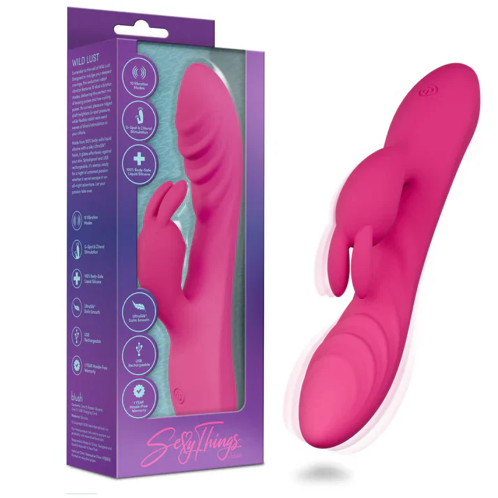 Sexy Things Wild Lust Rabbit Vibrator by Blush