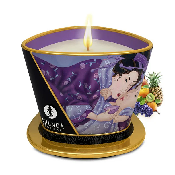 Shunga Massage Candle Exotic Fruits - Image 3