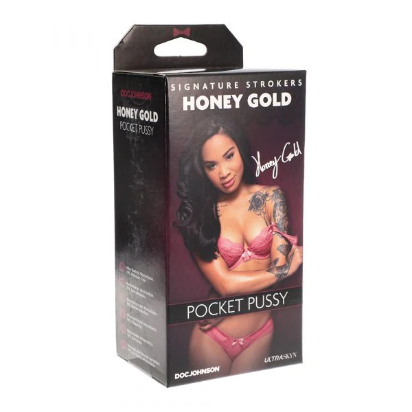 Signature Strokers Honey Gold Masturbator by Doc Johnson - Image 2