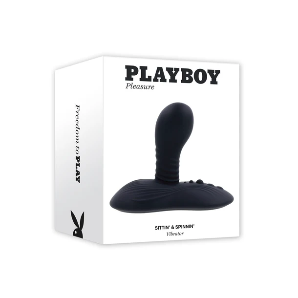 Sittin & Spinnin Grinder Vibrator by Playboy