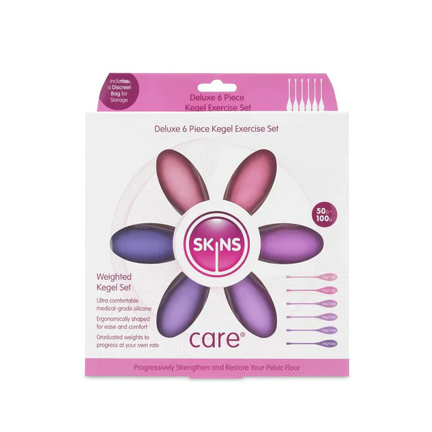 Skins Kegel Exercise Set 6pc by Creative Concepts