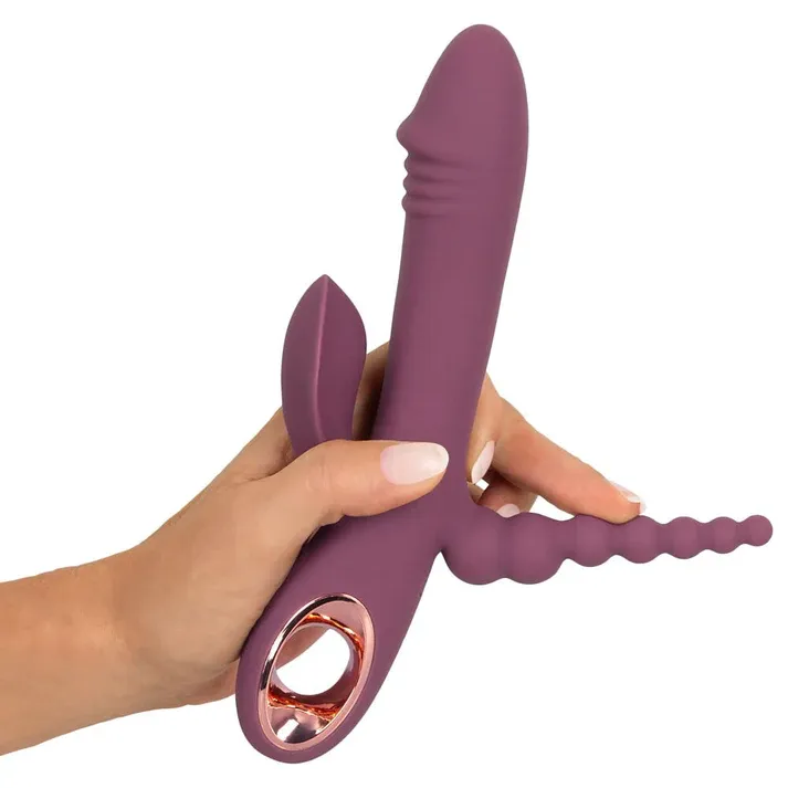 Slim Triple Plum Vibrator by Orion - Image 2