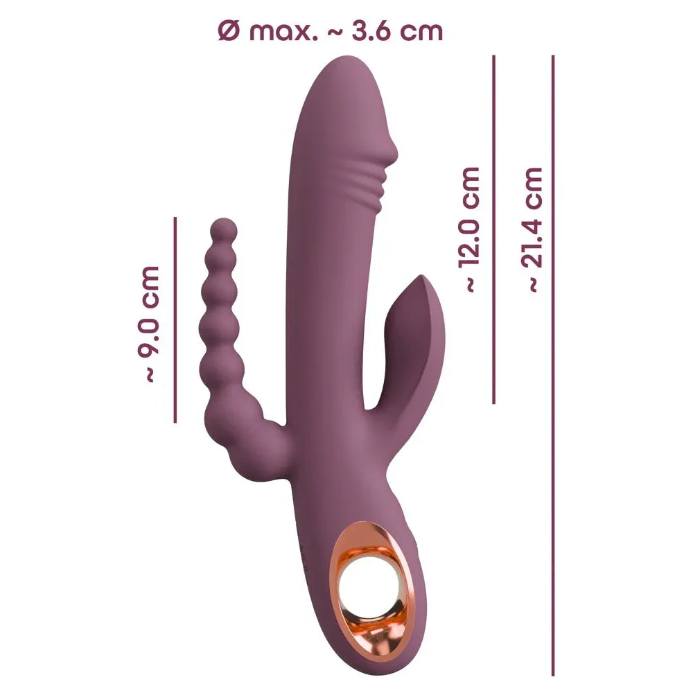 Slim Triple Plum Vibrator by Orion - Image 3