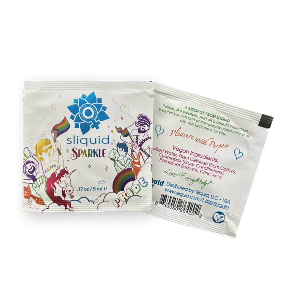 Sparkle Pride Hypoallergenic Lubricant by Sliquid - Image 3