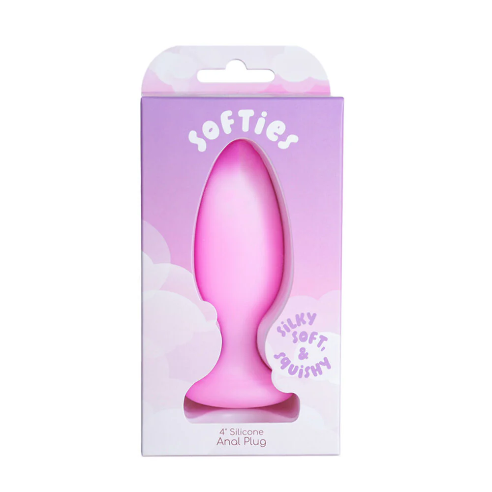 Softies 4" Dual Layer Anal Plug by Bms Factory
