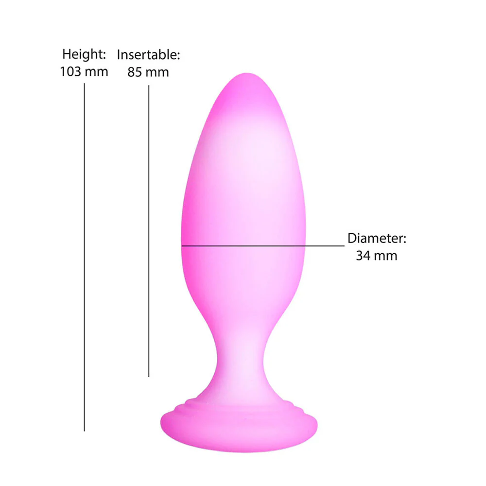 Softies 4" Dual Layer Anal Plug by Bms Factory - Image 3