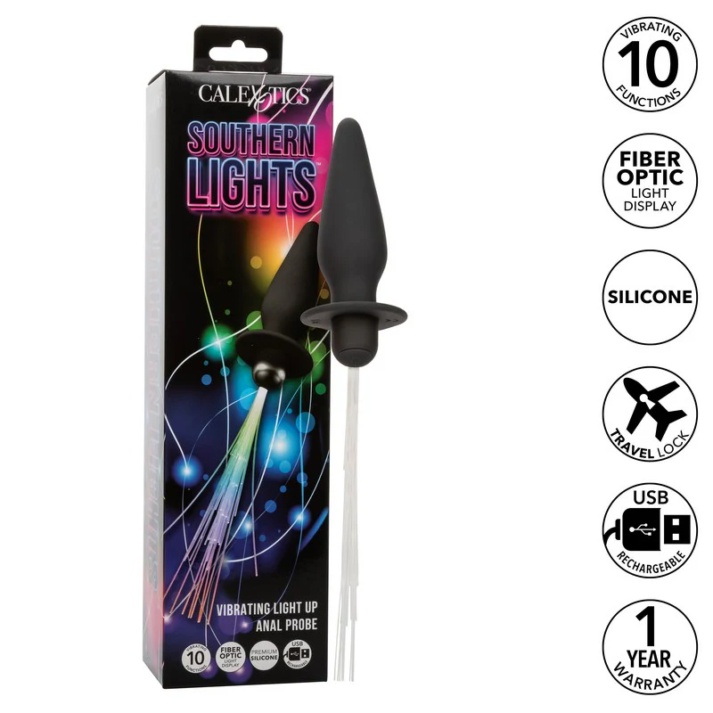 Southern Lights Vibrating Anal Probe by Cal Exotics - Image 2