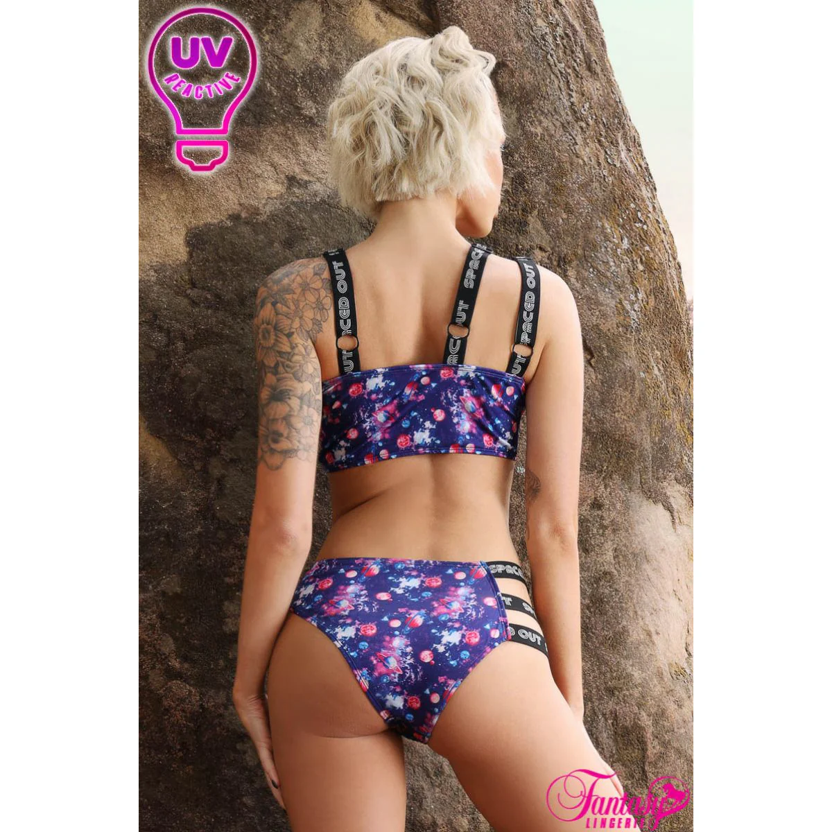 Vibes Spaced Out Top & Bottoms by Fantasy Lingerie - Image 2