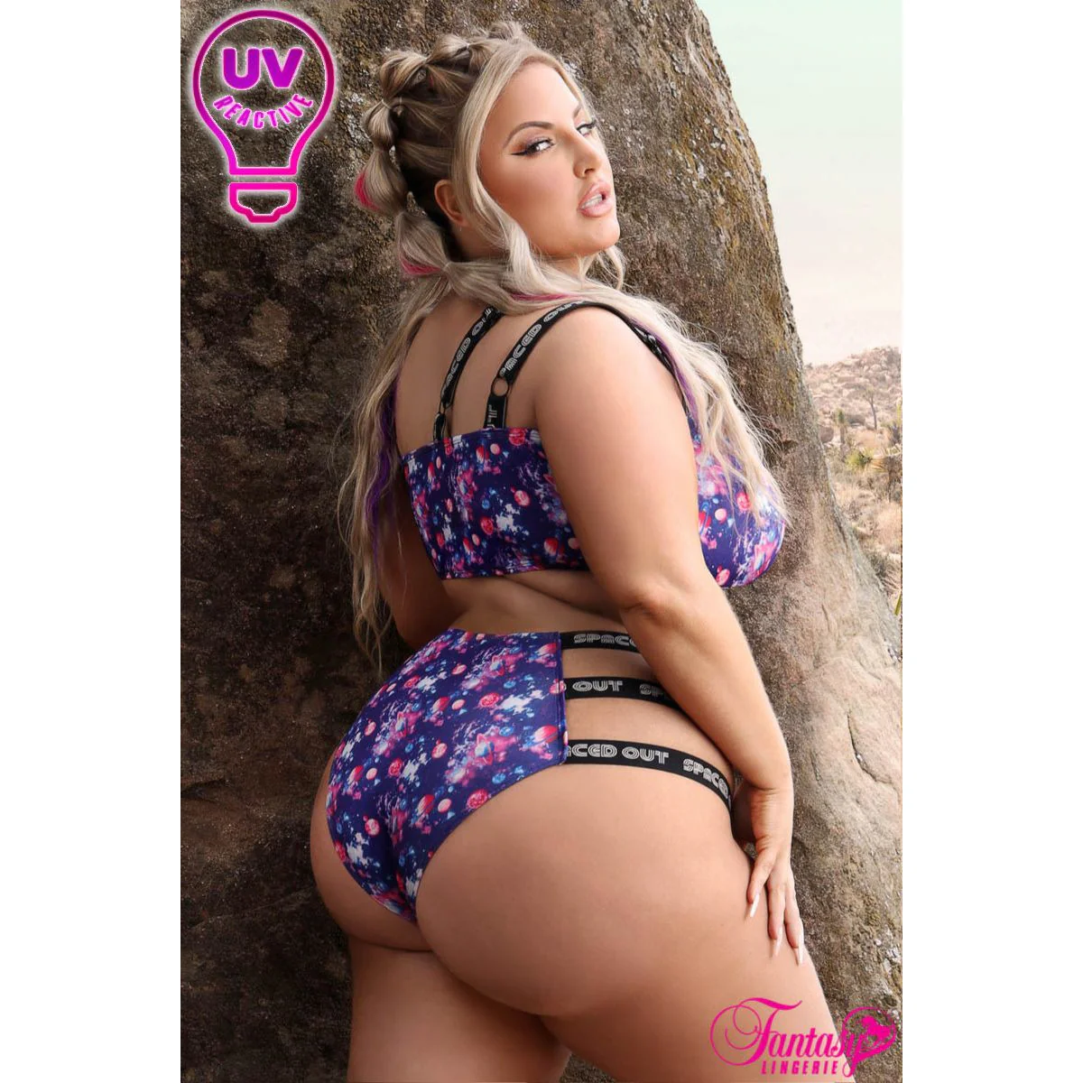 Vibes Spaced Out Top & Bottoms by Fantasy Lingerie - Image 3