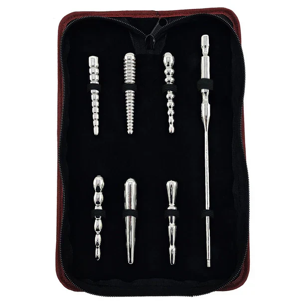 Stainless Steel Urethral Penis Plug Set by Rouge
