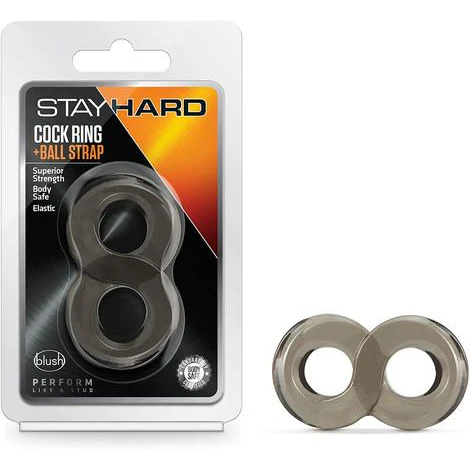 Stay Hard Cock Ring & Ball Strap by Blush