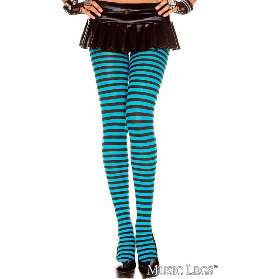 Striped Nylons by Music Legs - Image 10
