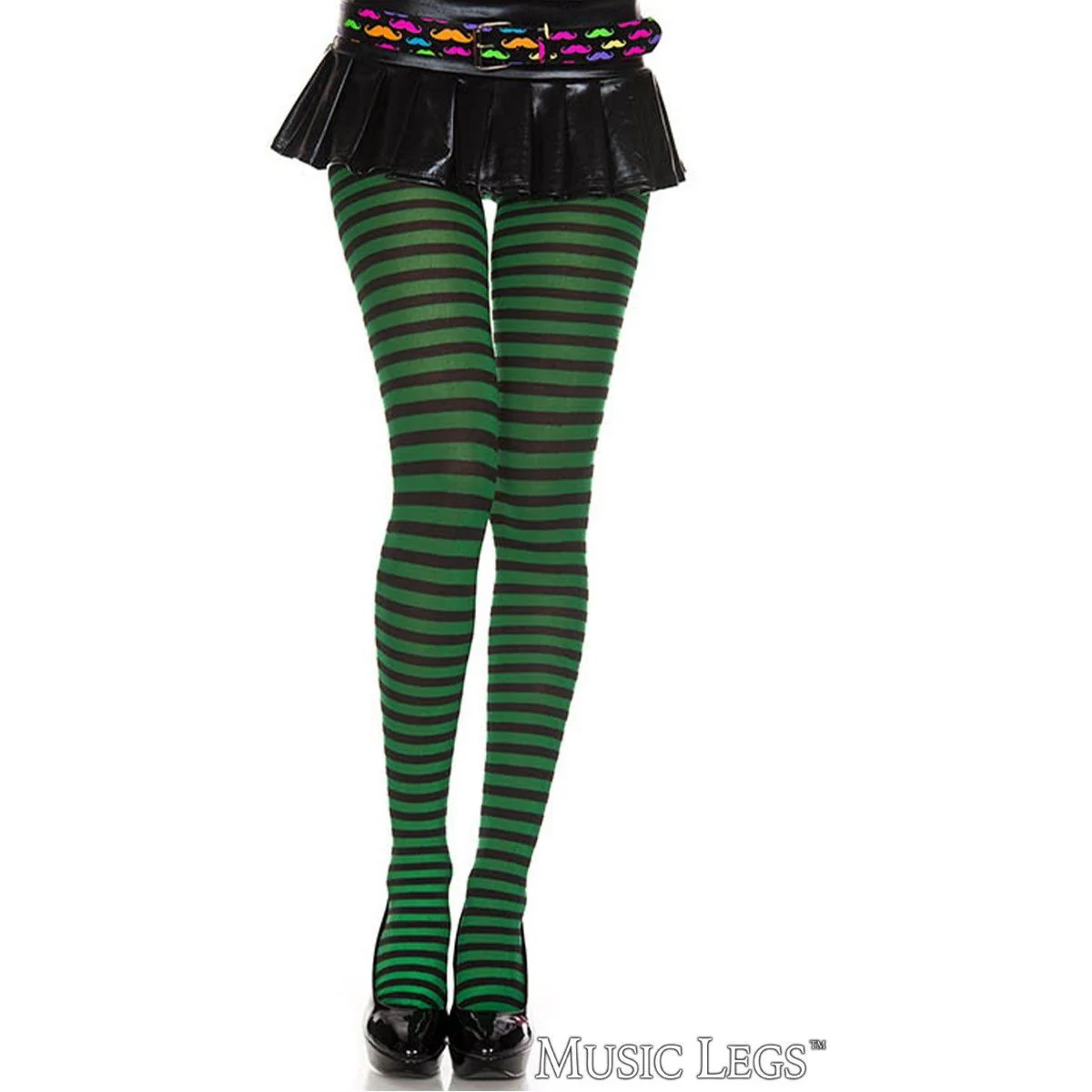 Striped Nylons by Music Legs - Image 4
