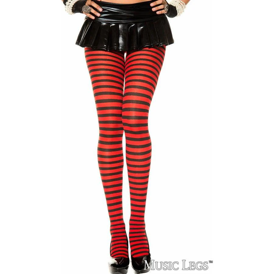 Striped Nylons by Music Legs - Image 8