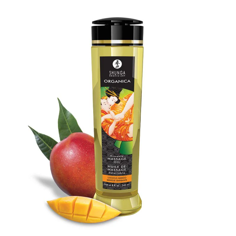 Shunga Organica Luscious Mango Massage Oil
