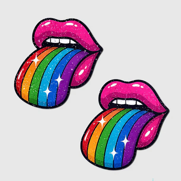 Taste the Rainbow Pasties by Naughty Pastease