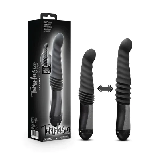Temptasia Lazarus Thrusting Vibrator 10" by Blush Novelties
