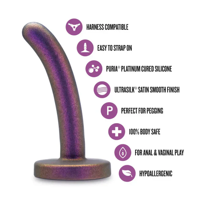 Temptasia Surrender 4.75" Pegging Dildo by Blush - Image 3