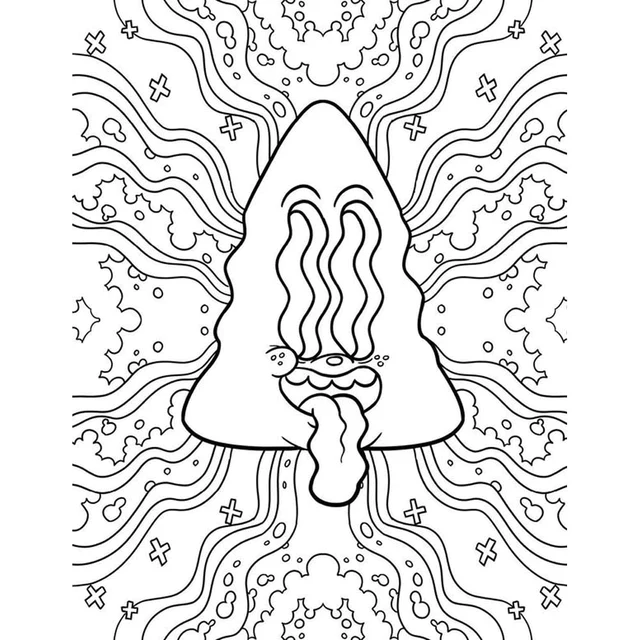 Thats Trippy Coloring Book by Wood Rocket - Image 4