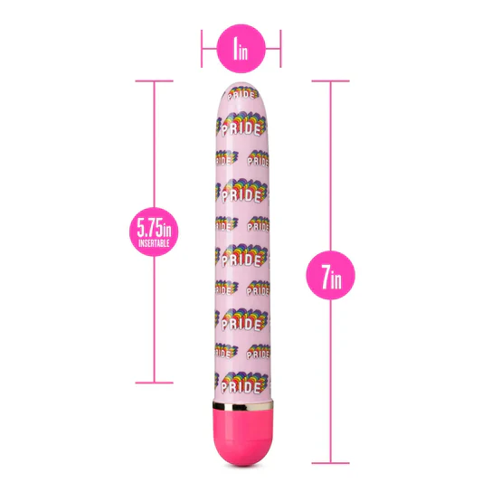 The Collection Pride Vibrator 5.75" by Blush Novelties - Image 2