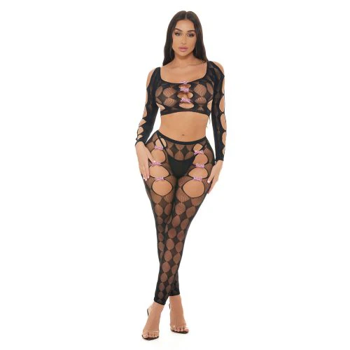 Tongue Twisted Top & Bottoms by Pink Lipstick - Image 2