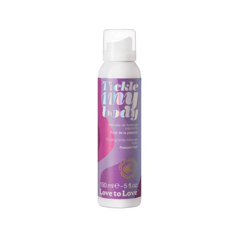 Tickle my Body Massage Foam Passion Fruit by Love to Love