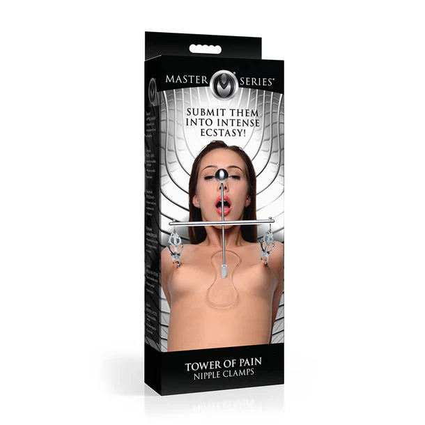 Tower of Pain Nipple Clamps by Master Series