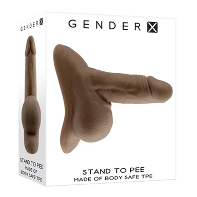 Stand to Pee Packer Dildo 5" by Gender X - Image 2