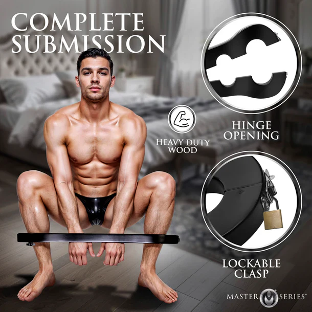 Master Series Trapped Wrist & Ankle Stocks by XR