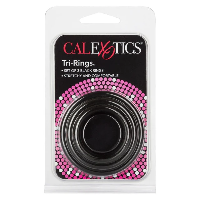 Tri Cock Rings 3pk by Cal Exotics - Image 2