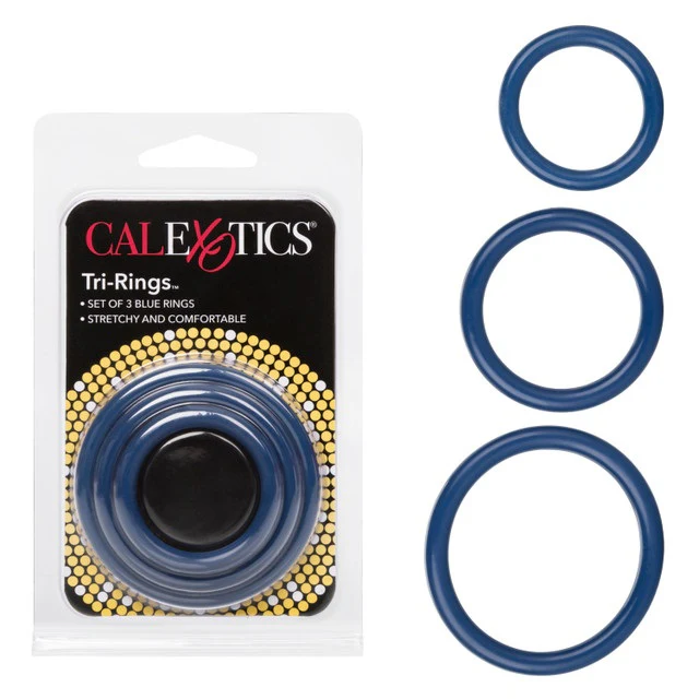 Tri Cock Rings 3pk by Cal Exotics - Image 3