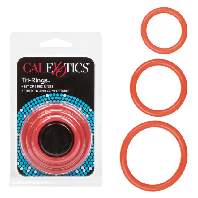 Tri Cock Rings 3pk by Cal Exotics - Image 5
