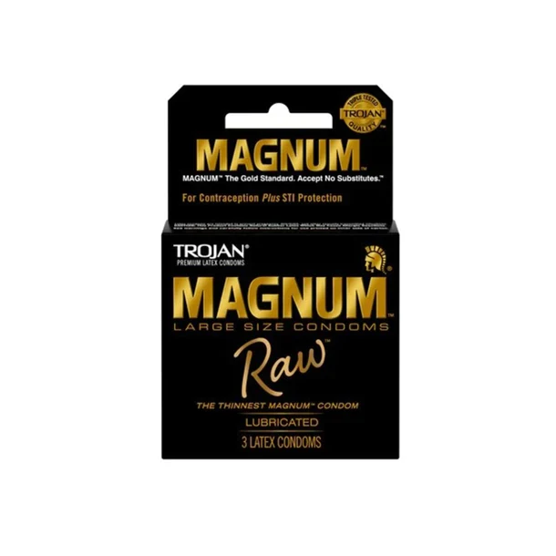 Trojan™ Magnum Raw Large Size Condoms