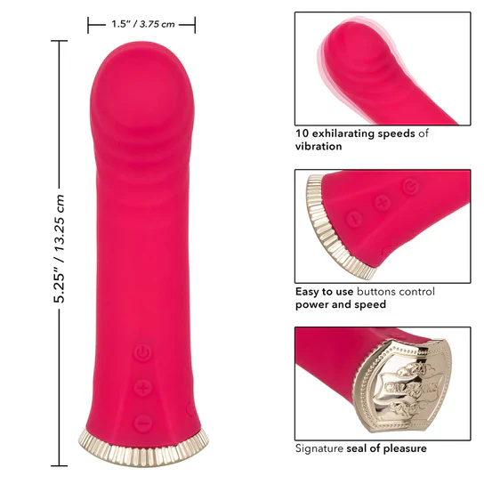 Uncorked Merlot Vibrator 5.25" by Cal Exotics - Image 2